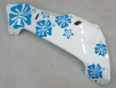 Fairings 2005-2006 Honda CBR 600 RR Multi-Color Azzurro Floral Generic