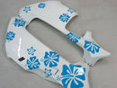 Fairings 2005-2006 Honda CBR 600 RR Multi-Color Azzurro Floral Generic