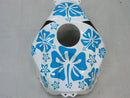 Fairings 2005-2006 Honda CBR 600 RR Multi-Color Azzurro Floral Generic