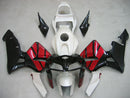 Fairings 2005-2006 Honda CBR 600 RR Svart Rød Sølv CBR Racing Generisk