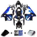 Kåper 2005-2006 Honda CBR 600 RR Svart &amp; Blue Flame Racing Generisk
