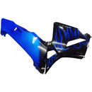Kåper 2005-2006 Honda CBR 600 RR Svart &amp; Blue Flame Racing Generisk