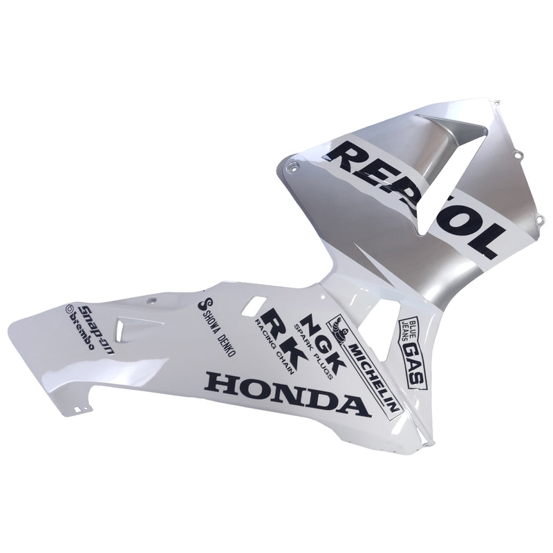 Verkleidungen 2005-2006 Honda CBR 600 RR Weiß &amp; Silber Repsol Generic