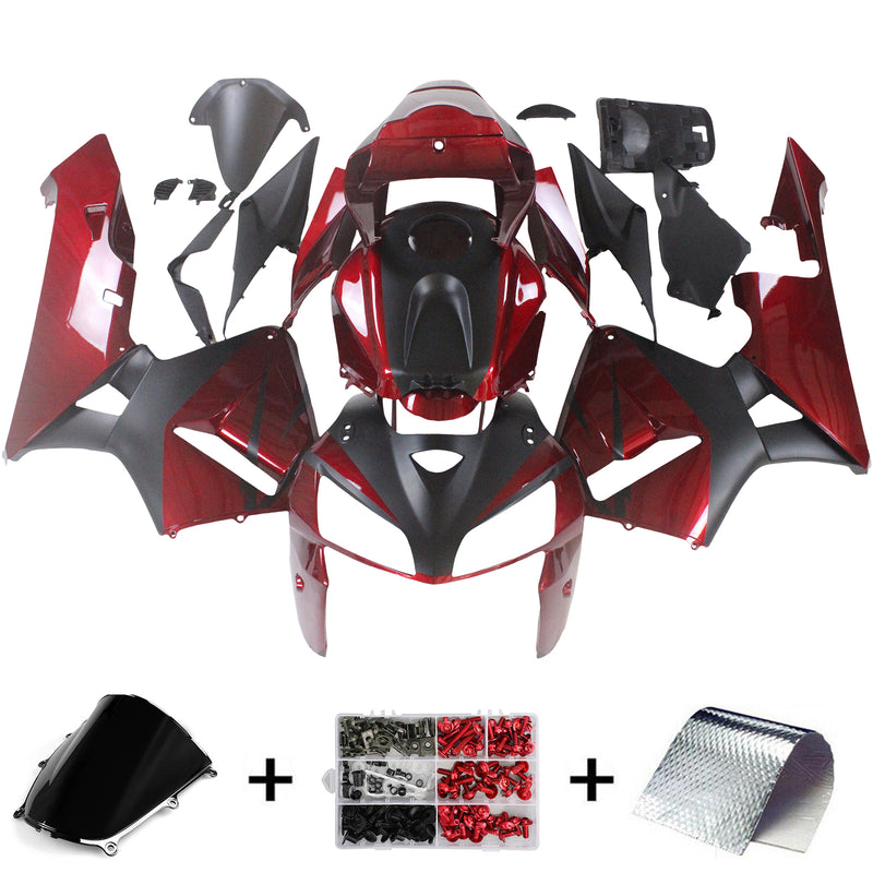 Amotopart Honda CBR600RR 2005-2006 F5 kåpa Set Body Plast ABS