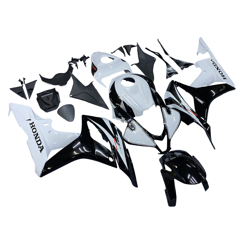 Fairings 2007-2008 Honda CBR 600 RR Black & White CBR Generic