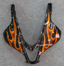 Verkleidungen 2007-2008 Honda CBR 600 RR Black &amp; Orange Flame Racing Generic