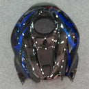 Verkleidungen 2007-2008 Honda CBR 600 RR Black &amp; Blue Flame Racing Generic