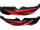 Verkleidungen 2007-2008 Honda CBR 600 RR Rot &amp; Schwarz CBR Racing Generic