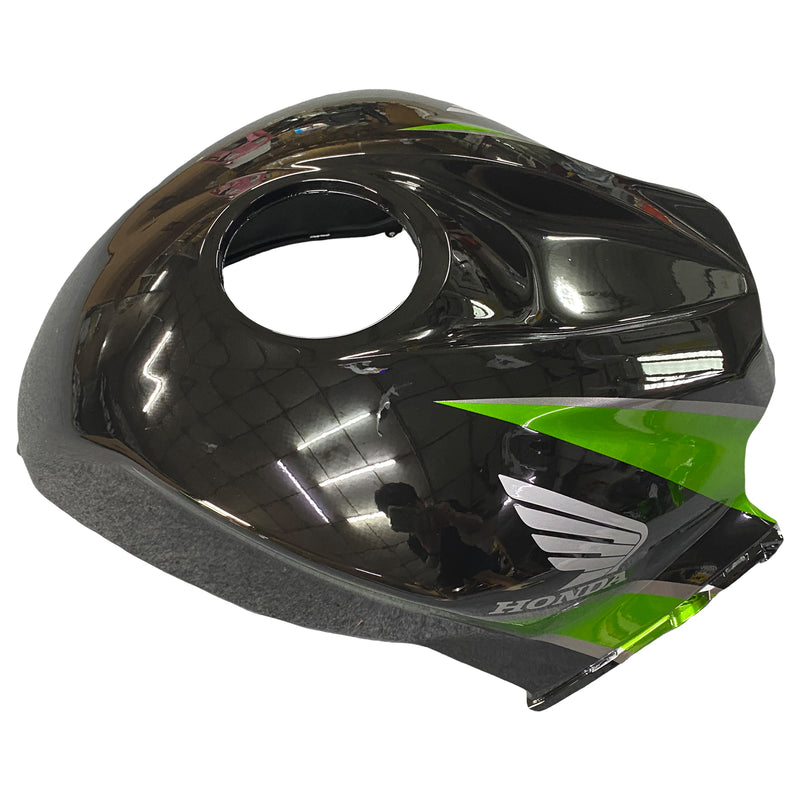 Carenagens 2007-2008 Honda CBR 600 RR Metallic Black &amp; Green Honda Generic