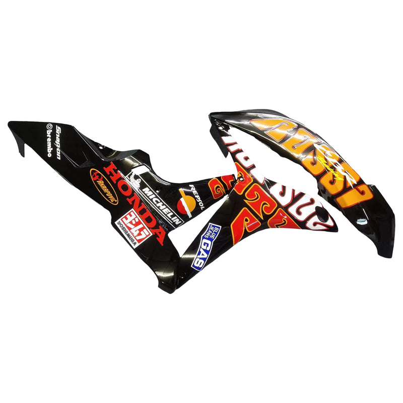 Fairings 2007-2008 Honda CBR 600 RR Gul Svart Valentino Rossi Generic