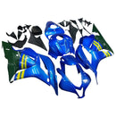Carenados azules para Honda CBR 600 RR 2009-2012 &amp; Movistar verde genérico