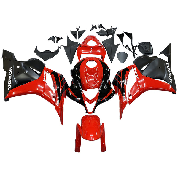 Carenagens 2009-2012 Honda CBR 600 RR Red &amp; Black CBR Racing Generic