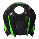 Kåber 2009-2012 Honda CBR 600 RR Grøn &amp; Sort CBR Racing Generisk