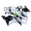 Carenados blancos para Honda CBR 600 RR 2009-2012 &amp; Hannspree Racing genérico negro