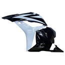 Carenados blancos para Honda CBR 600 RR 2009-2012 &amp; Hannspree Racing genérico negro