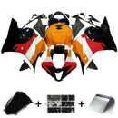 Beklædningssæt passer til Honda CBR 600 RR F5 2009-2012 10 11 Orange Sort Generisk