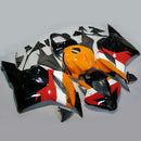 Beklædningssæt passer til Honda CBR 600 RR F5 2009-2012 10 11 Orange Sort Generisk