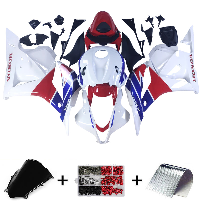 Amotopart Honda CBR600RR 2009-2012 F5 Juego de carenado Cuerpo Plástico ABS