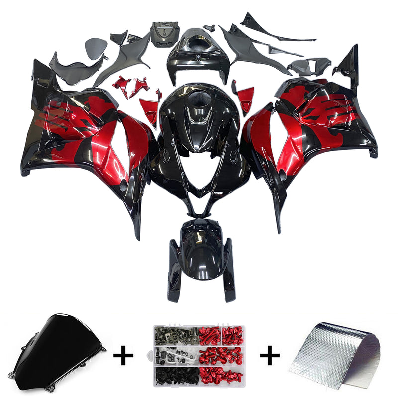 Amotopart Honda CBR600RR 2009-2012 F5 Juego de carenado Cuerpo Plástico ABS