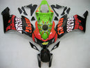 Carenagens 2004-2005 Honda CBR 1000 RR Preto Verde Valentino Rossi Racing Genérico