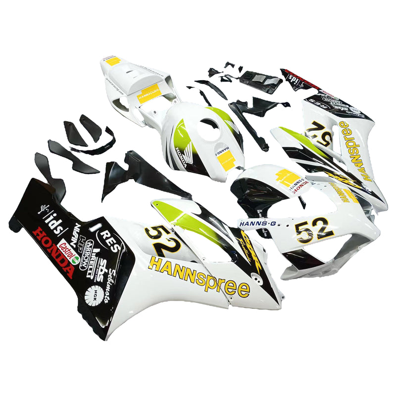 Fairings 2004-2005 Honda CBR 1000 RR Vit Svart Hannspree Racing Generic