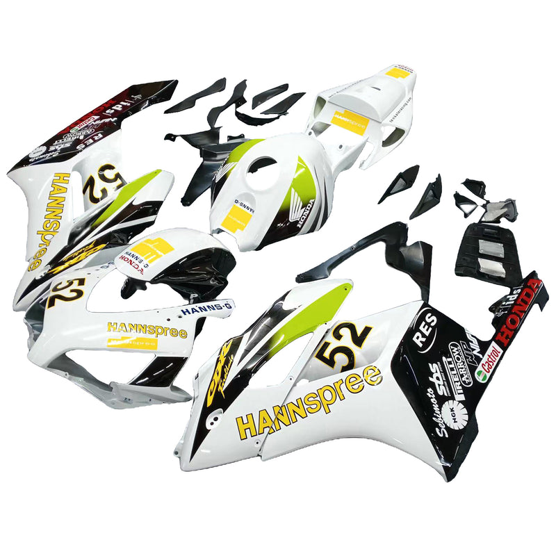 Fairings 2004-2005 Honda CBR 1000 RR Vit Svart Hannspree Racing Generic