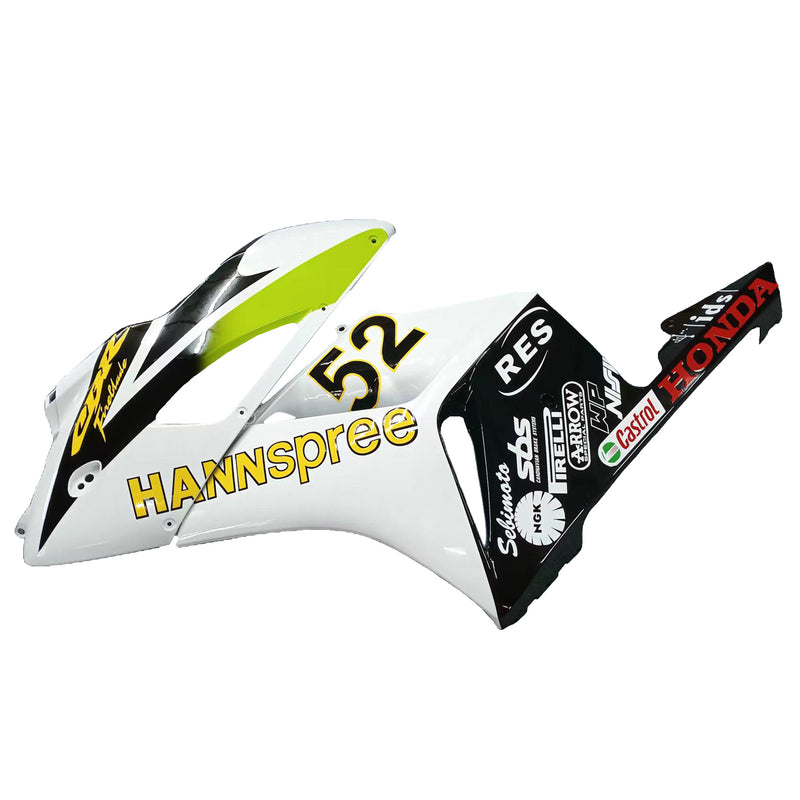 Fairings 2004-2005 Honda CBR 1000 RR Vit Svart Hannspree Racing Generic