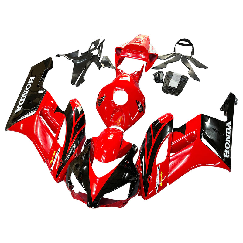 Fairings 2004-2005 Honda CBR 1000 RR Röd Svart CBR Racing Generic