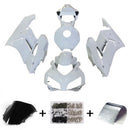 Carenagens 2004-2005 Honda CBR 1000 RR Branco Metálico Prata CBR Genérico