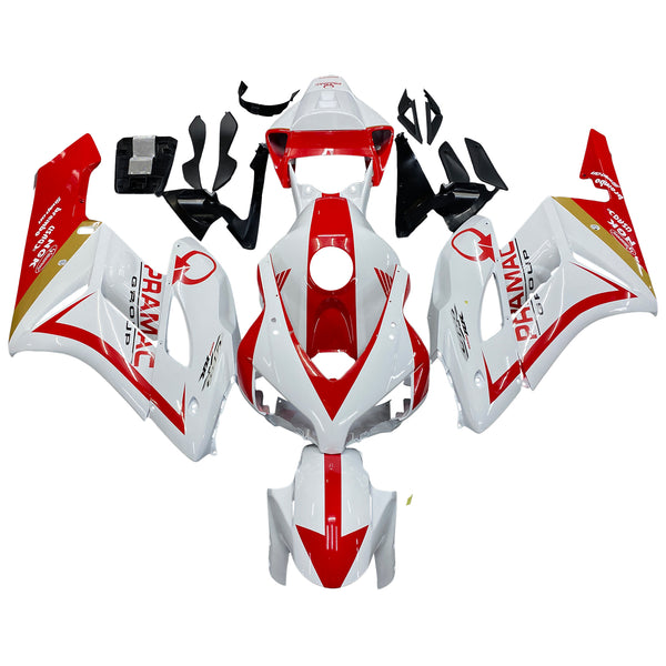 Fairings 2004-2005 Honda CBR 1000 RR Vit Röd Honda Generic