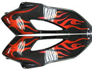 Verkleidungen 2004-2005 Honda CBR 1000 RR Black &amp; Red Flame Shark Generic