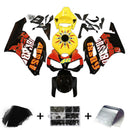 Verkleidungen 2004-2005 Honda CBR 1000 RR Schwarz Gelb Valentino Rossi Generic