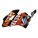 Verkleidungen 2004-2005 Honda CBR 1000 RR Schwarz Gelb Valentino Rossi Racing Generic