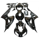 Fairings 2006-2007 Honda CBR 1000 RR All Black CBR Racing Generic
