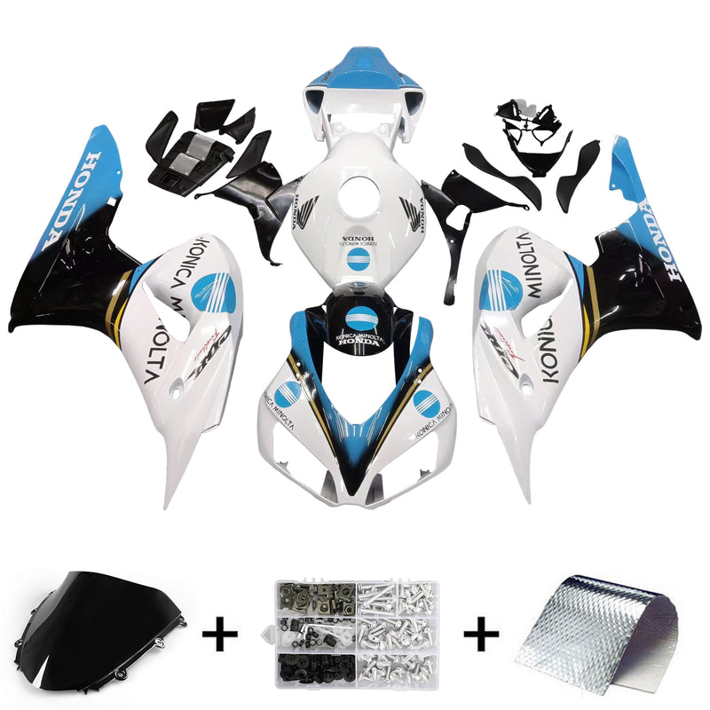 Kotelot 2006-2007 Honda CBR 1000 RR Valkoinen Konica Minolta Racing Generic