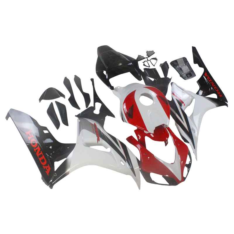 Carenados 2006-2007 Honda CBR 1000 RR Blanco Rojo Negro CBR Genérico