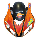 Verkleidungen 2006-2007 Honda CBR 1000 RR Schwarz Gelb Valentino Rossi Racing Generic