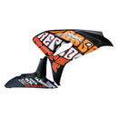 Verkleidungen 2006-2007 Honda CBR 1000 RR Schwarz Gelb Valentino Rossi Racing Generic