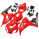 Für CBR1000RR 2006–2007 Karosserieverkleidung, rotes ABS-Spritzguss-Kunststoff-Set, generisch
