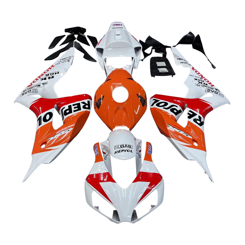 Owiewki 2006-2007 Honda CBR 1000 RR Biało Pomarańczowy Repsol Generic