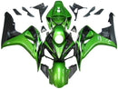 Carenados 2006-2007 Honda CBR 1000 RR Verde &amp; CBR negro genérico