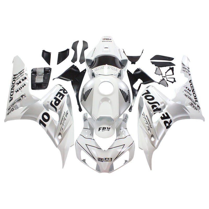 Carenados 2006-2007 Honda CBR 1000 RR Blanco y Plata Repsol Generic