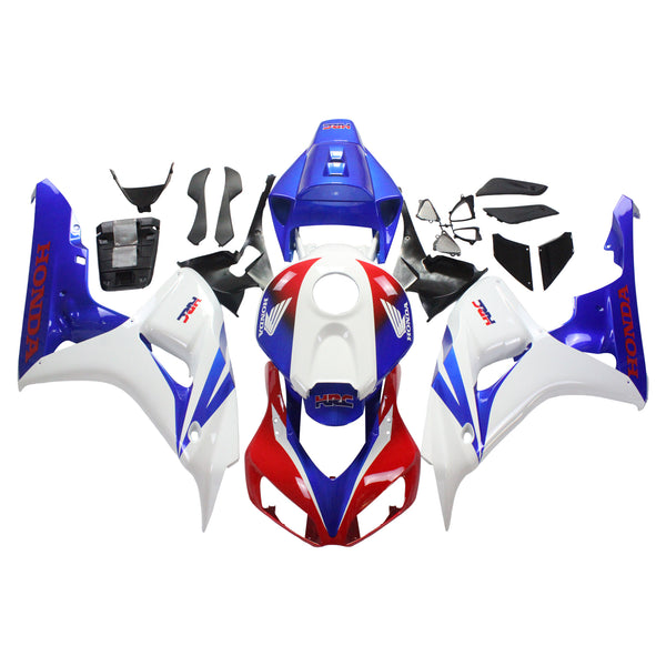 Fairings 2006-2007 Honda CBR 1000 RR Rød Hvit Blå HRC Generisk