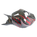 Verkleidungen 2006-2007 Honda CBR 1000 RR Black &amp; Red Flame Generic