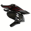 Verkleidungen 2006-2007 Honda CBR 1000 RR Black &amp; Red Flame Shark Generic