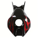 Verkleidungen 2006-2007 Honda CBR 1000 RR Black &amp; Red Flame Shark Generic