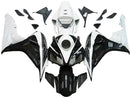 Verkleidungen 2006-2007 Honda CBR 1000 RR Schwarz und Weiß CBR Racing Generic
