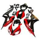 Verkleidungen 2006-2007 Honda CBR 1000 RR Schwarz und Rot CBR Generic