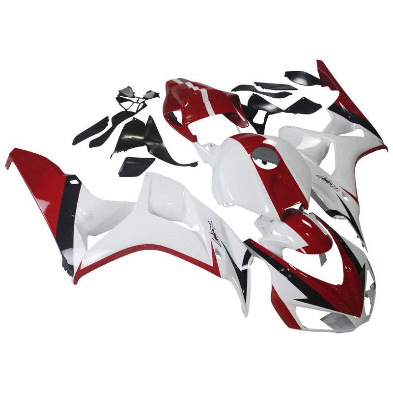 Amotopart Honda CBR1000RR 2006-2007 Juego de carenado Cuerpo Plástico ABS