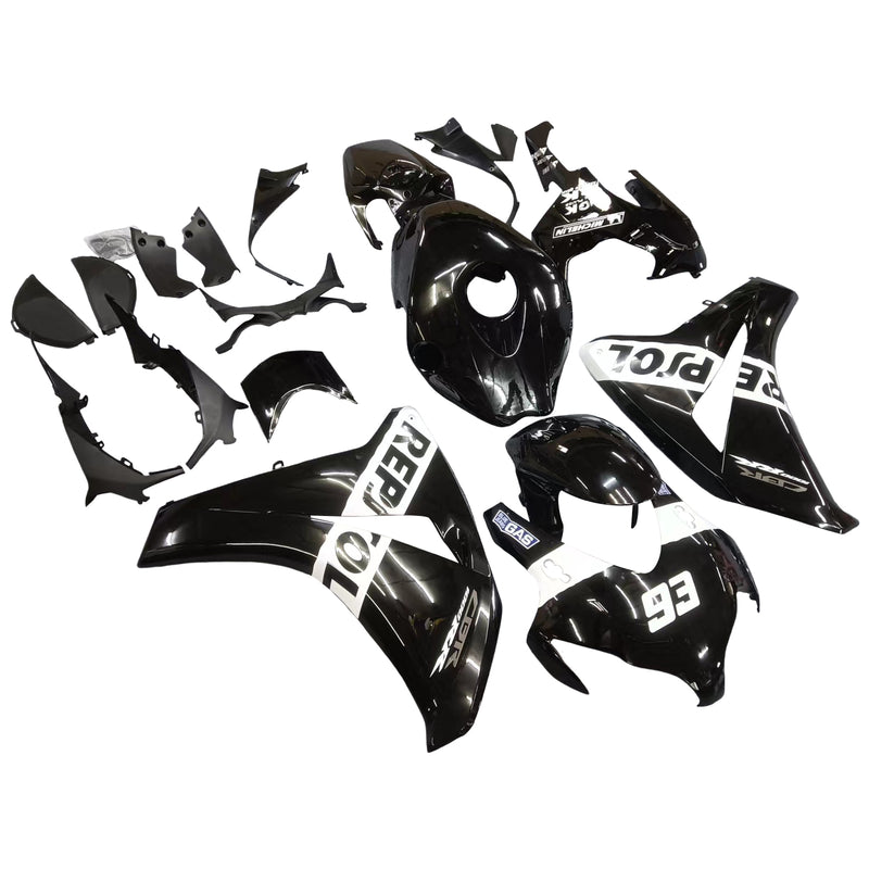 Amotopart Honda CBR1000RR 2008-2011 kåpesett Body Plastic ABS